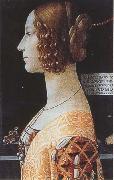 Sandro Botticelli Domenico Ghirlandaio,Portrait of Giovanna Tornabuoni France oil painting artist